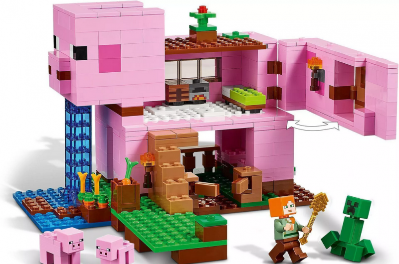 Lego Minecraft Domek w Kształcie Świni